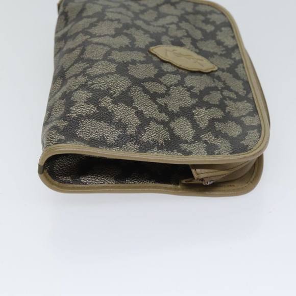 SAINT LAURENT Clutch Bag PVC 2Set Beige Auth bs13220 - Picture 16 of 16